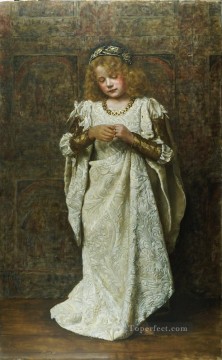 John Collier Painting - the child bride 1883 John Collier Pre Raphaelite Orientalist